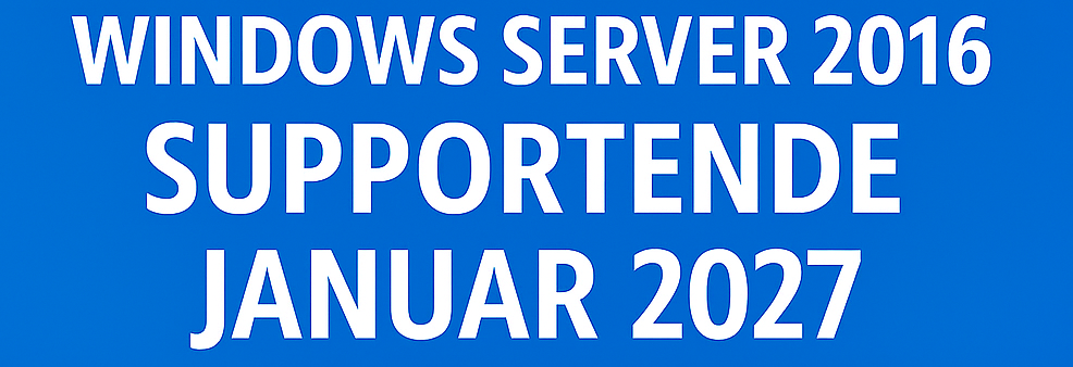 Windows Server 2016 Ende
